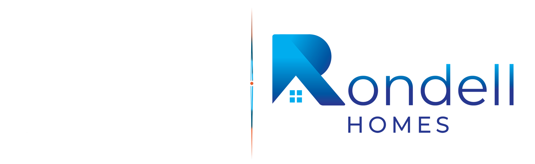 A logo with a fleur de lis and the words "Chateau Loire" is on the left, and a logo with the words "Rondell Homes" is on the right.
